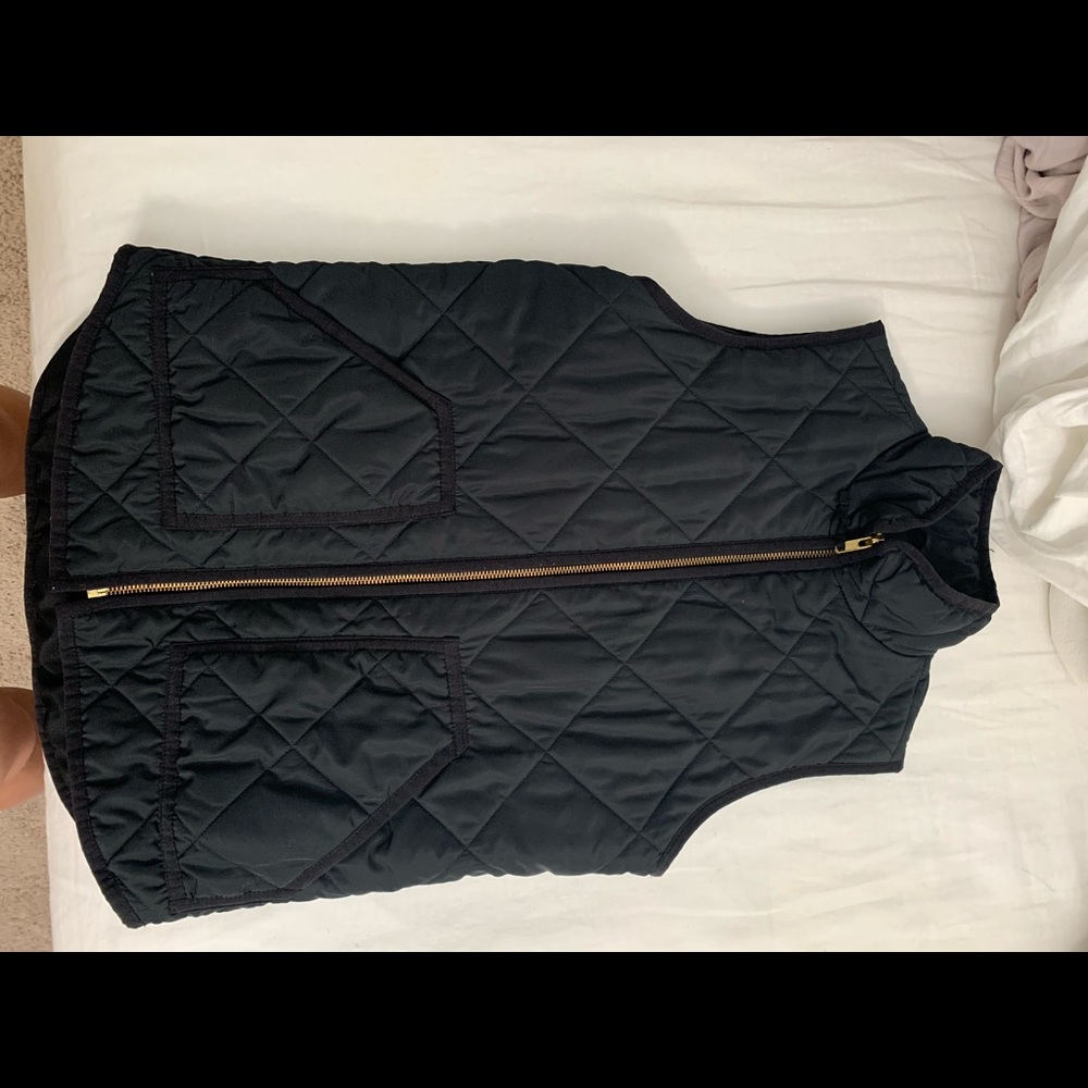 J Crew quilted vest